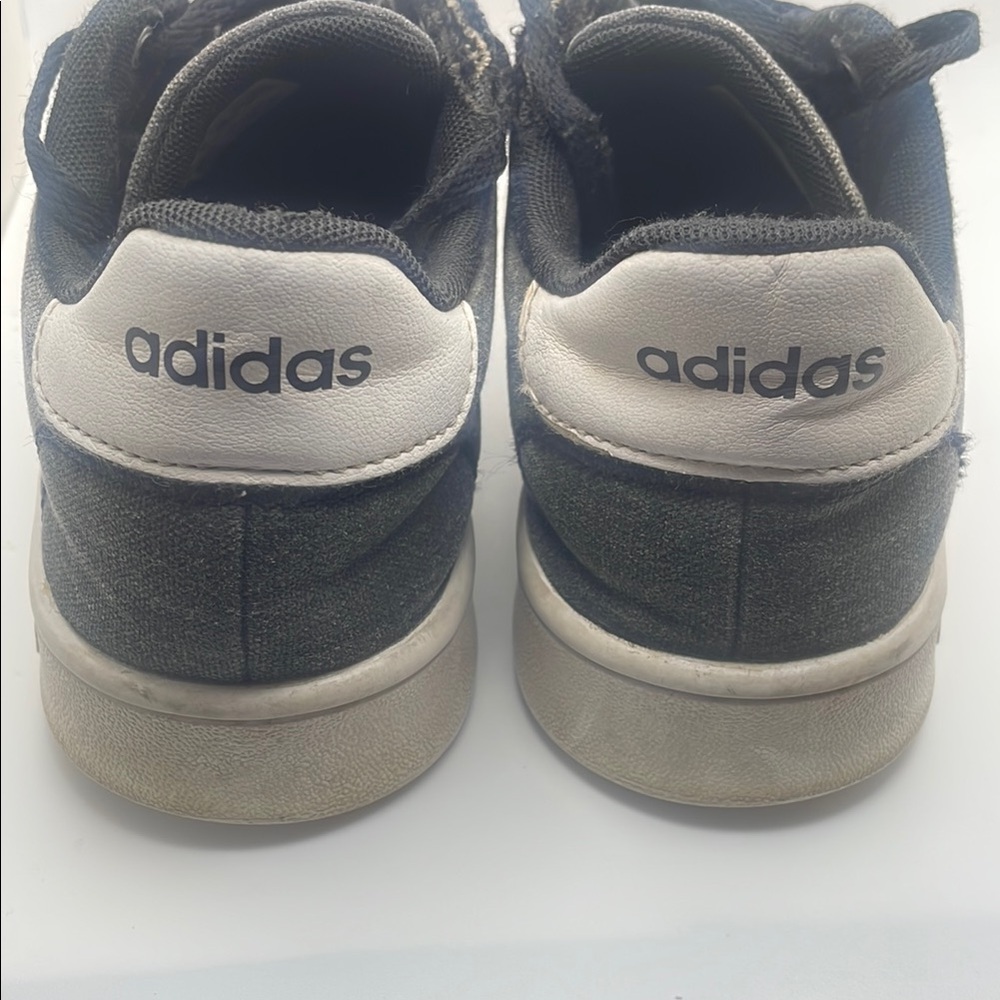 Adidas Men's Gray and White Sneakers - Picture 9 of 10